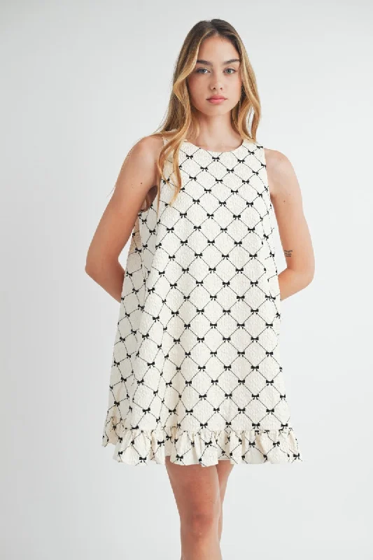 BOW MINI DRESS