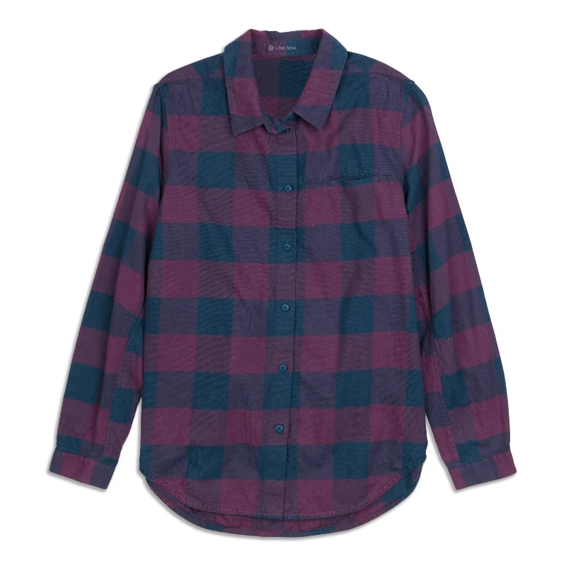 Full Day Ahead Flannel Shirt - Resale