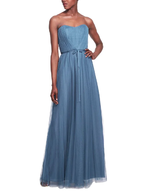 Marchesa Notte Imola Sleeve Long Gown