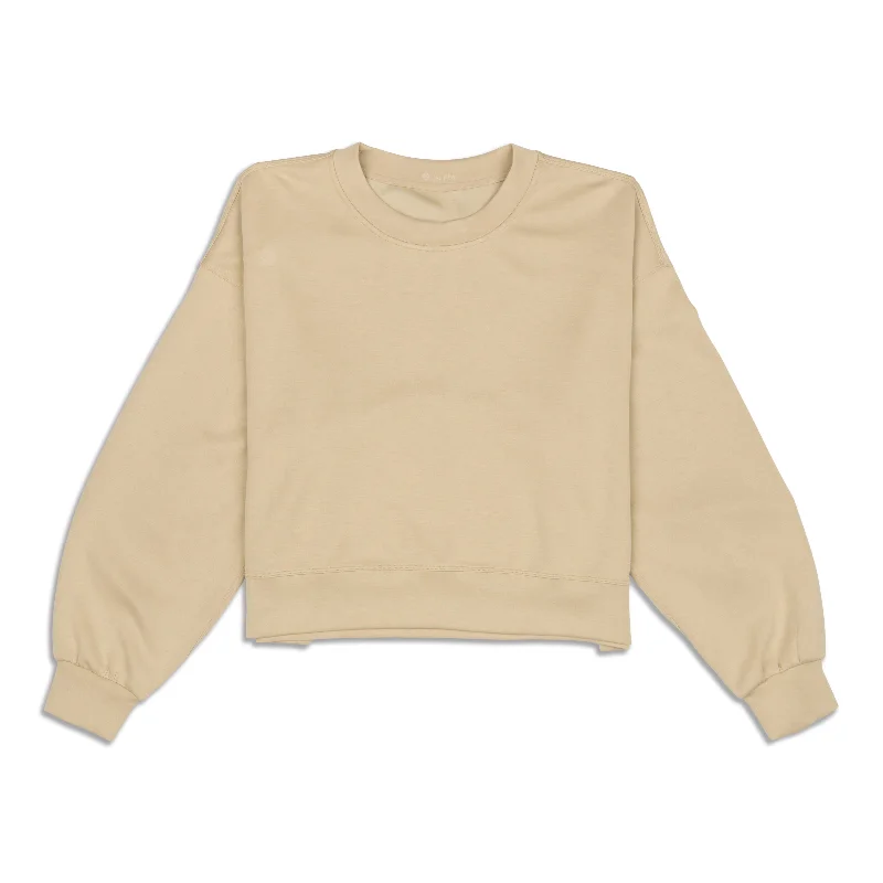 Perfectly Oversized Cropped Crew Softstreme - Resale