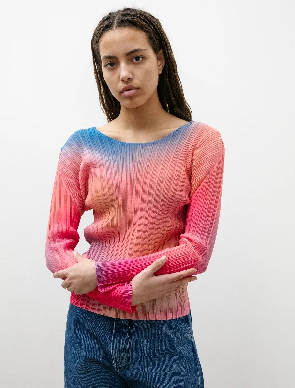 Melty Rib Pullover Pink