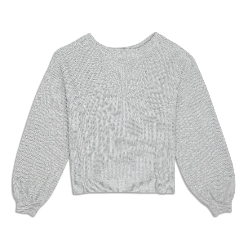 Reversible Crossover Sweater - Resale