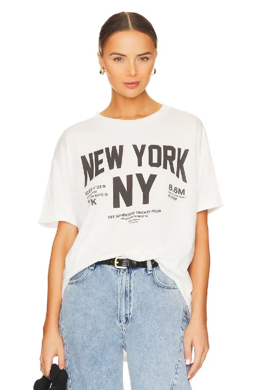 THE LAUNDRY ROOM - WELCOME TO NEW YORK OVERSIZED TEE