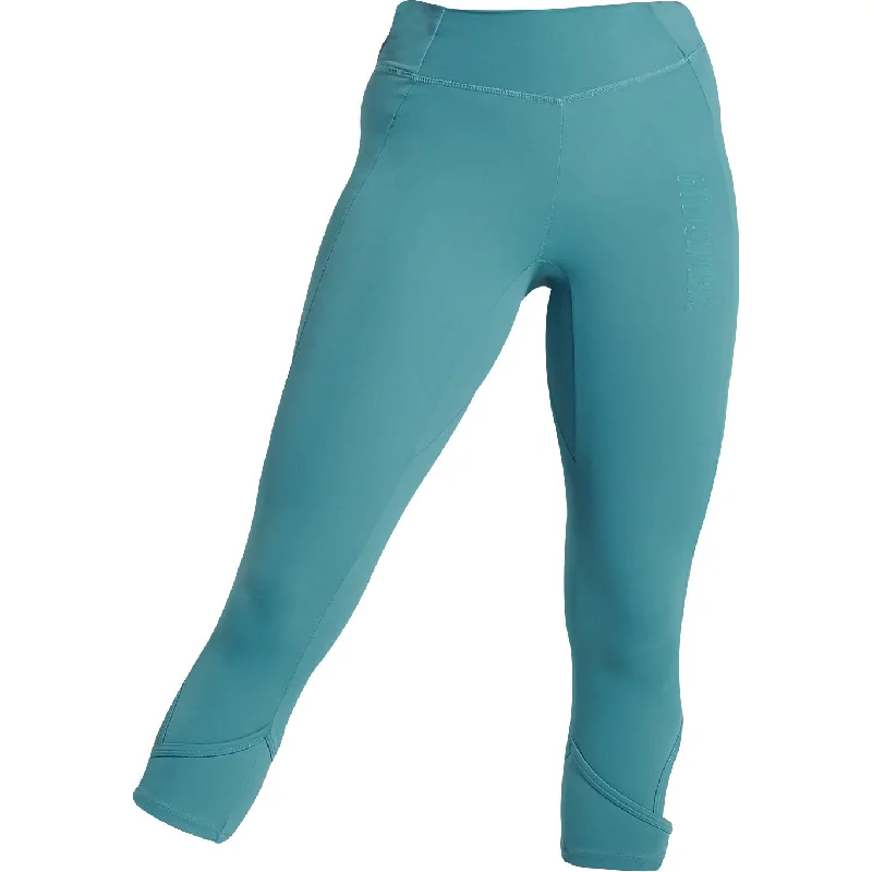 Gymshark Studio Cropped Womens 3/4 Training Tights - Blue