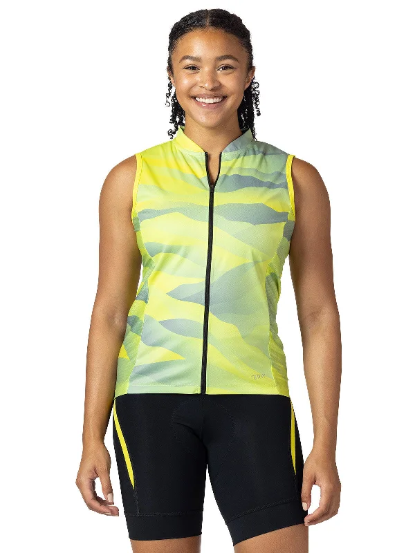 Terry Breakaway Sleeveless Jersey Full Zip