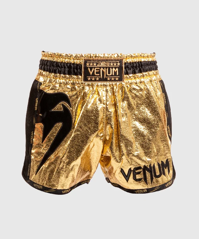 Venum Giant Foil Muay Thai Shorts - Gold/Black