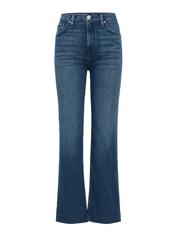 Women's Remi High Rise Straight Ankle Jeans In Deep Dive