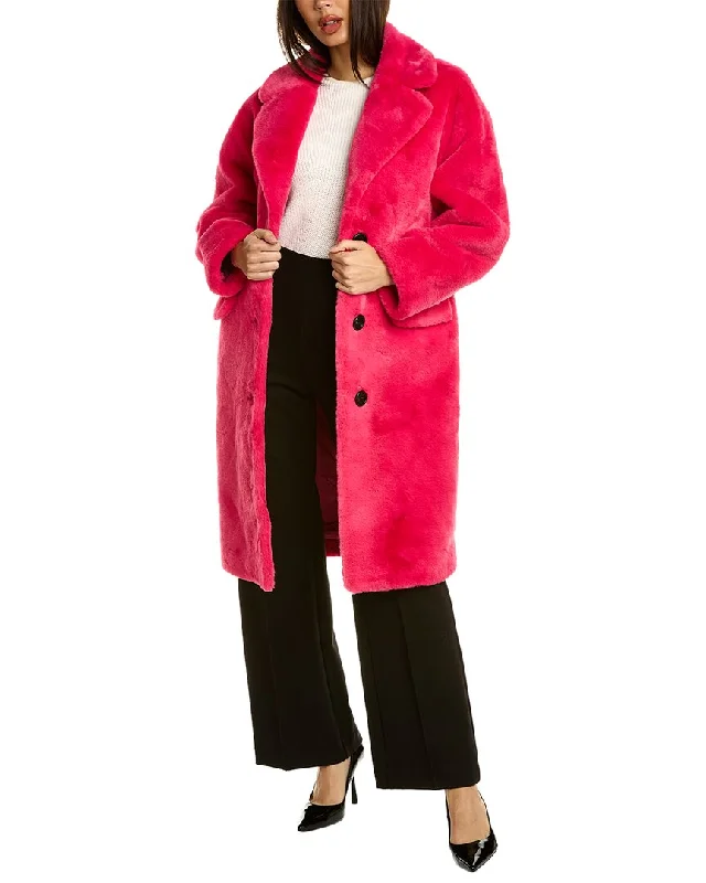 Adrienne Landau Belted Coat