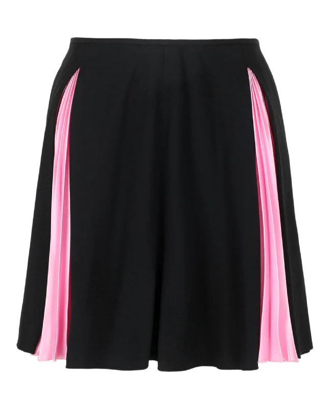 Pleated Mini Skirt