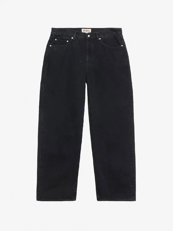 Stussy Big Ol Jean Denim W  - Black