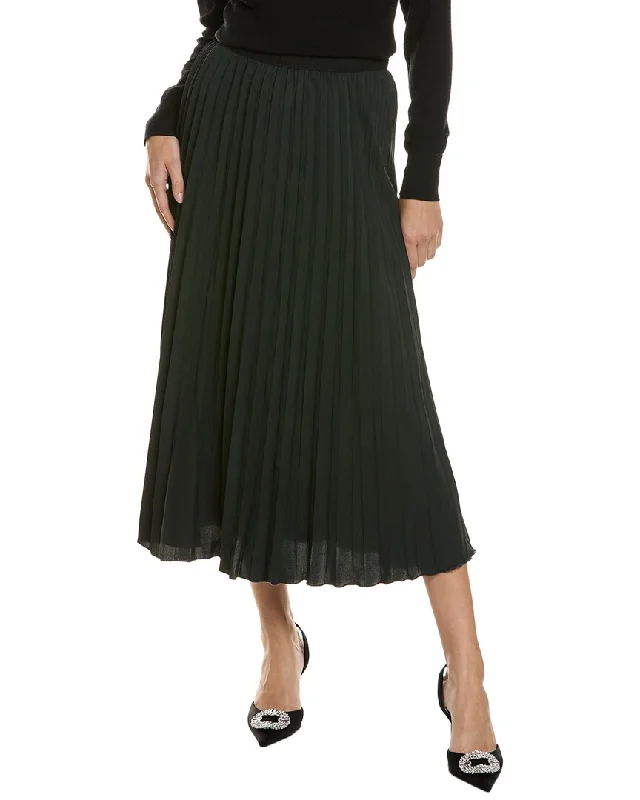 YAL New York Chiffon Pleated Skirt